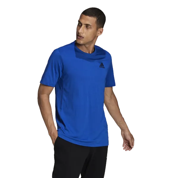 Adidas Pánské tričko adidas Aeroready Designed 2 Move Sport Royal Blue