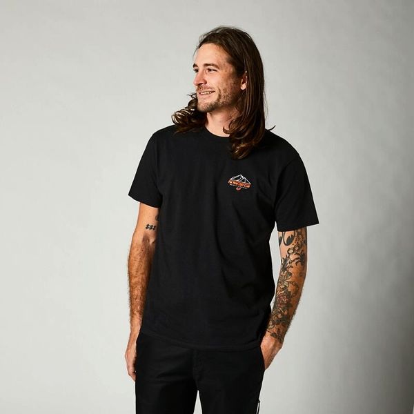 Fox Pánské tričko Fox  Hero Dirt Ss Premium Tee Black