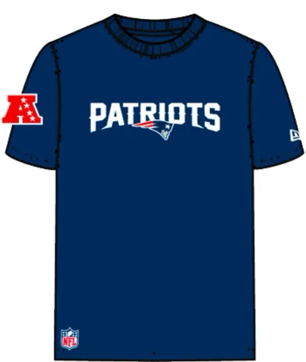 New Era Pánské tričko New Era Fan Tee NFL New England Patriots, S