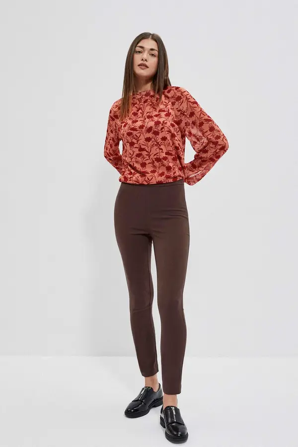 Marisse Панталон обикновен - кафяв