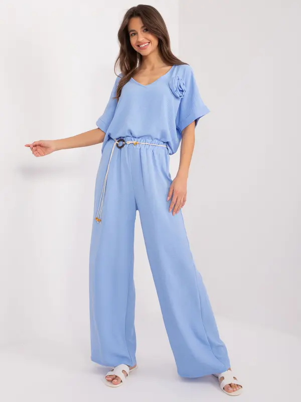 Italy Moda Pants-DHJ-SP-8927.19-Light Blue