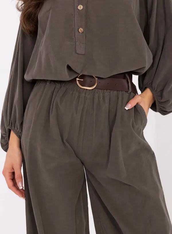 Italy Moda Pants-IT-SP-25782.73-dark khaki