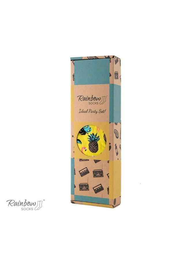 Kesi PARTY BOX Socks Set 3 Pairs of Rainbow Socks