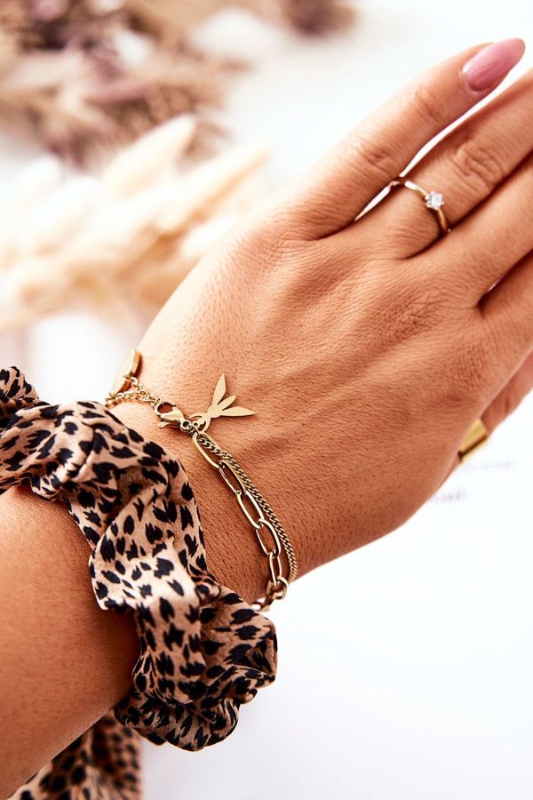 PB3 PB3 Гривна с двойна верижка Gold Tristy