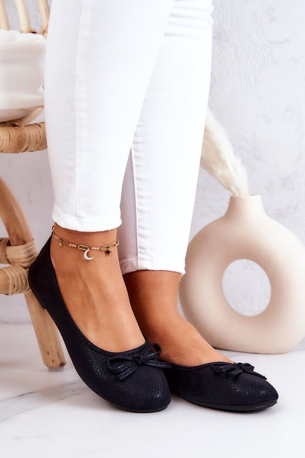 PE1 PE1 Дамски балерини Classic Black Fimme