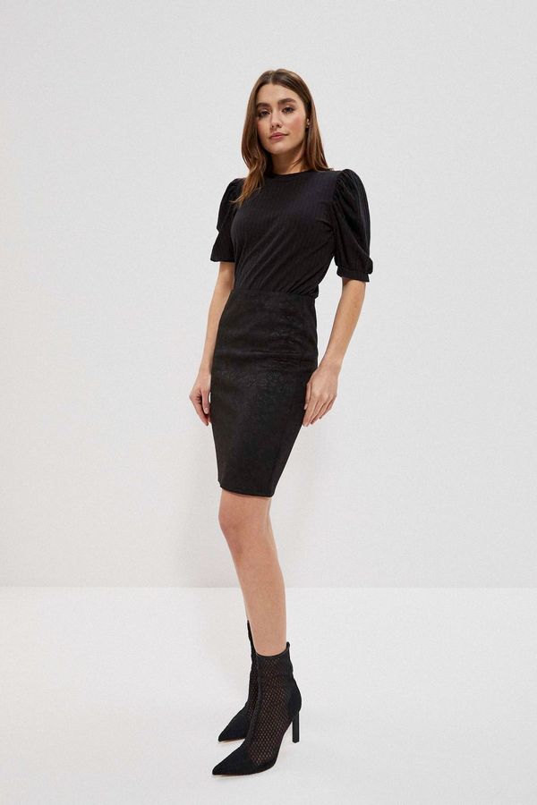 Moodo Pencil skirt - black