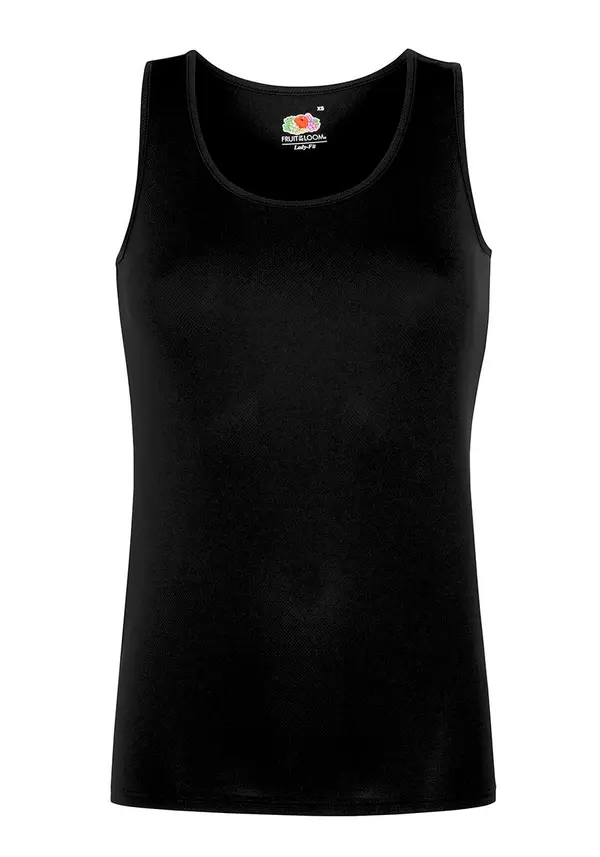 Fruit of the Loom Performance Women's Sleeveless T-shirt 614180 100% Polyester 140g
