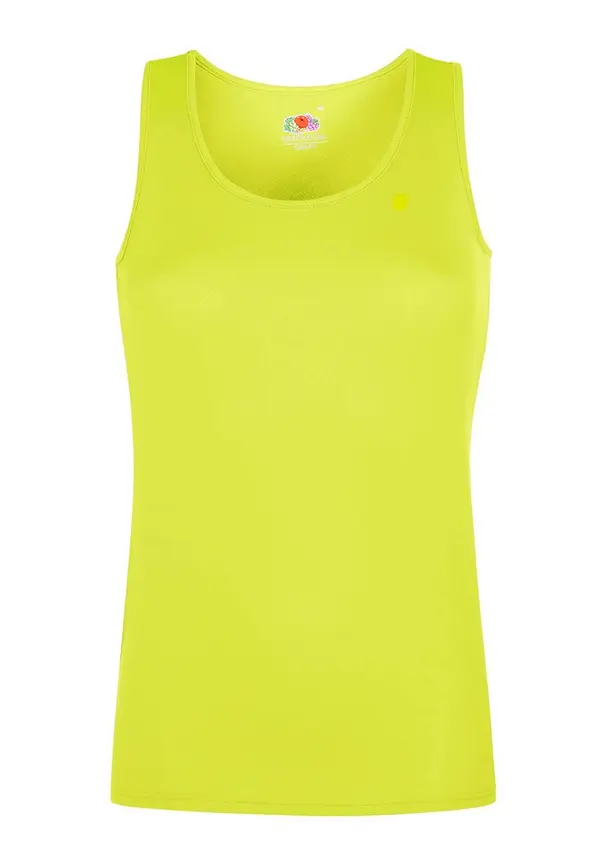Fruit of the Loom Performance Women's Sleeveless T-shirt 614180 100% Polyester 140g