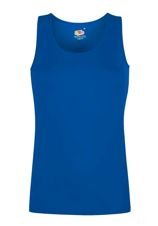Fruit of the Loom Performance Women's Sleeveless T-shirt 614180 100% Polyester 140g