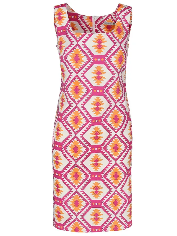 PERSO PERSO Woman's Comfortable women's sleveless dress with print