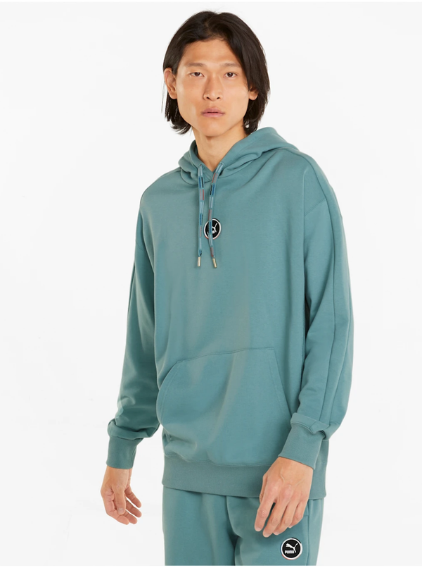 Puma Petrol men's hoodie Puma Go For - Men