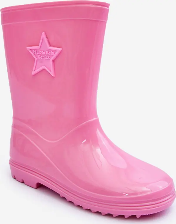 Boto PG3 Детски гумени ботуши Розови Малви
