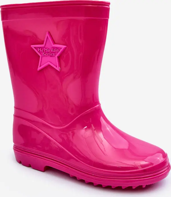 Boto PG3 Детски гумени обувки Wellington Fuchsia Malvi