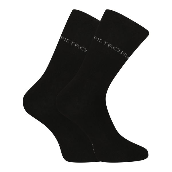 Pietro Filipi Pietro Filipi High Bamboo Black Socks
