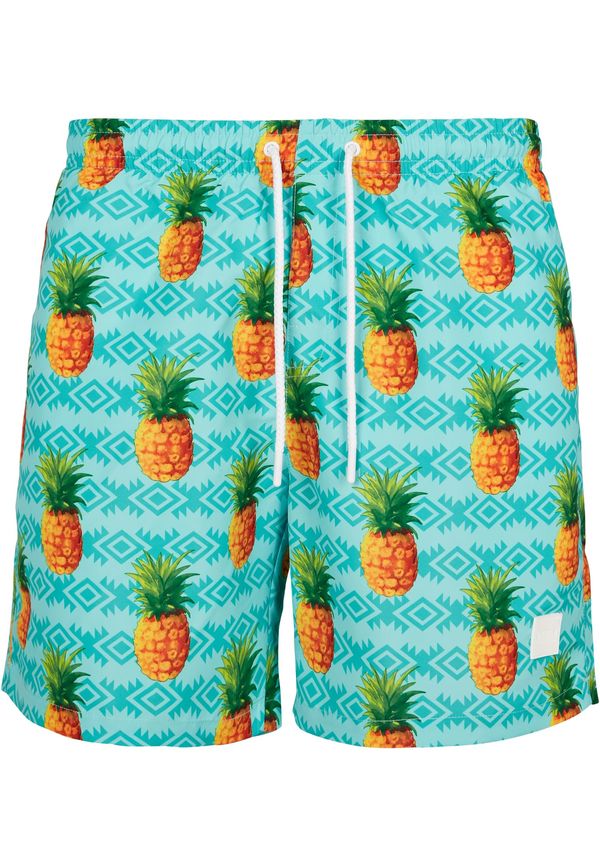 UC Men Pineapple aop swim shorts pattern
