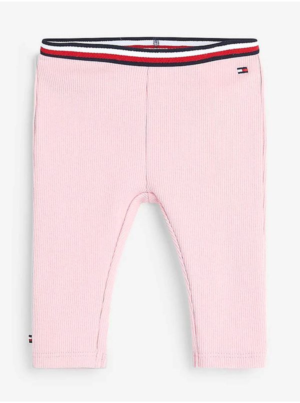 Tommy Hilfiger Pink Girls' Ribbed Sweatpants Tommy Hilfiger - Girls