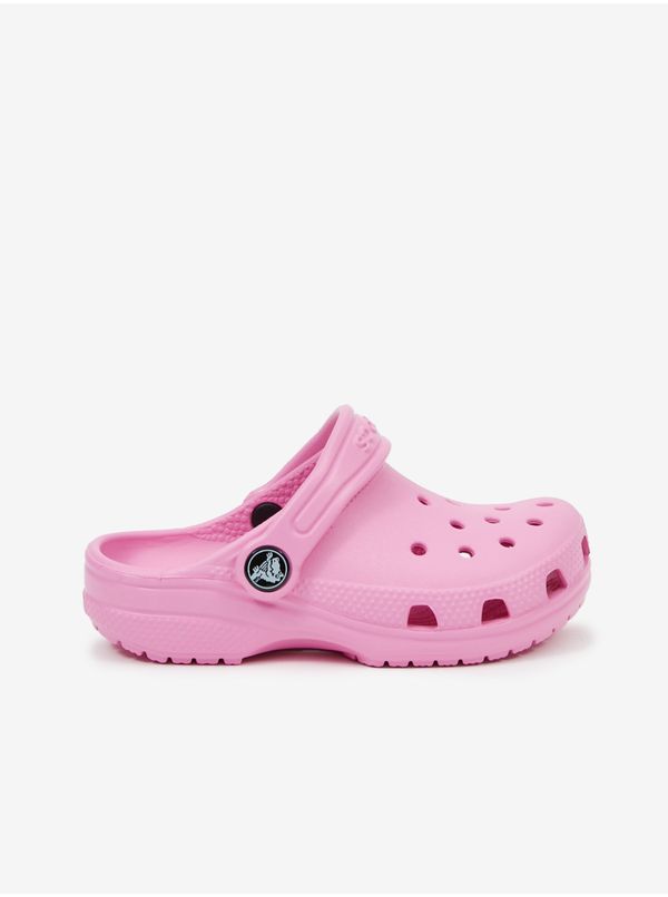 Crocs Pink Girls' Slippers Crocs - Girls