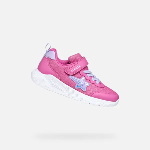 GEOX Pink Girls Sneakers Geox Sprintye - Girls