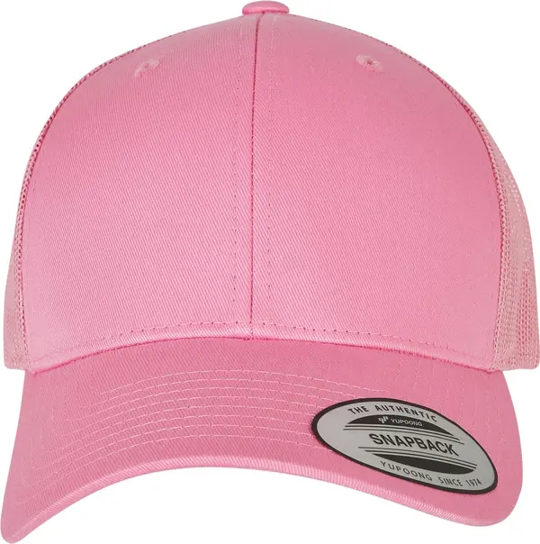Flexfit Pink Retro Trucker Cap