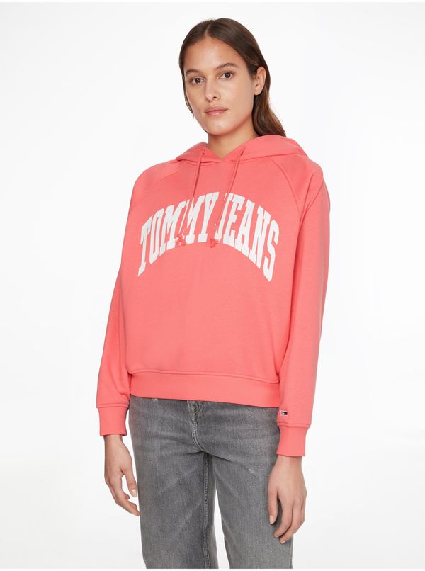 Tommy Hilfiger Pink Women's Hoodie Tommy Jeans - Women