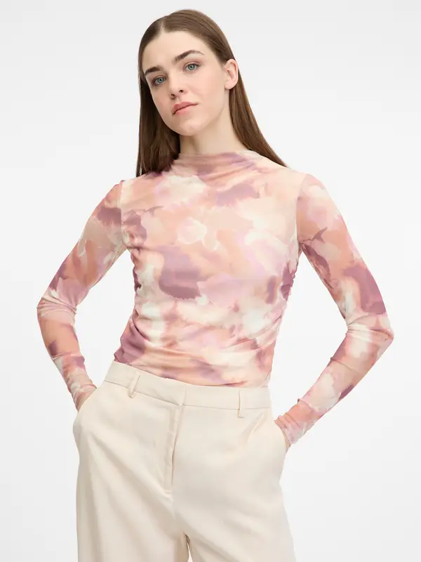 Orsay Pink Women's Long Sleeve T-Shirt ORSAY - Women's