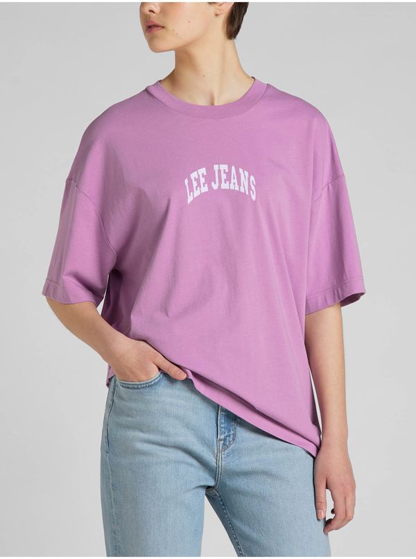 Lee Pink women's oversize T-shirt Lee - Women's