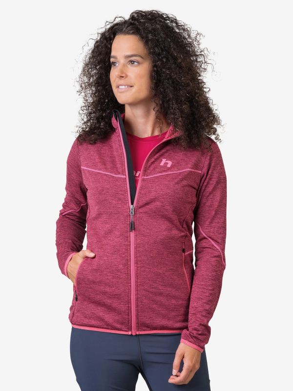HANNAH Pink Women's Zippered Hoodie Hannah Dagnys Hoody