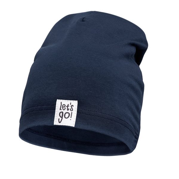 Pinokio Pinokio Kids's Bonnet Lets Go 1-02-2420-09 Navy Blue