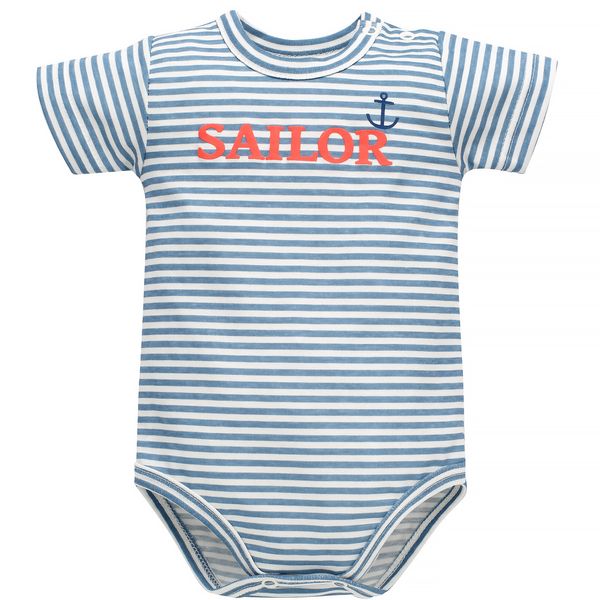 Pinokio Pinokio Kids's Sailor Bodysuit Shortsleeve