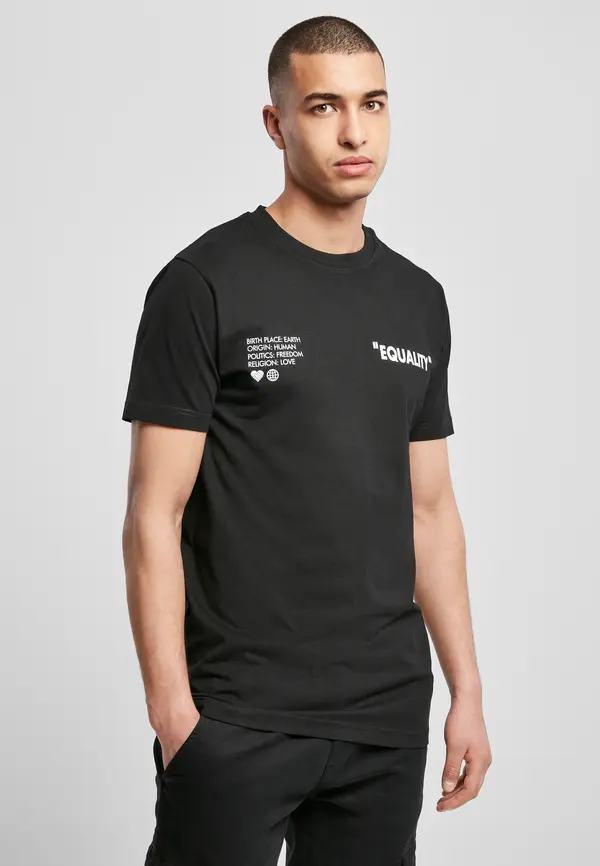Mister Tee Place of Birth Earth T-Shirt Black