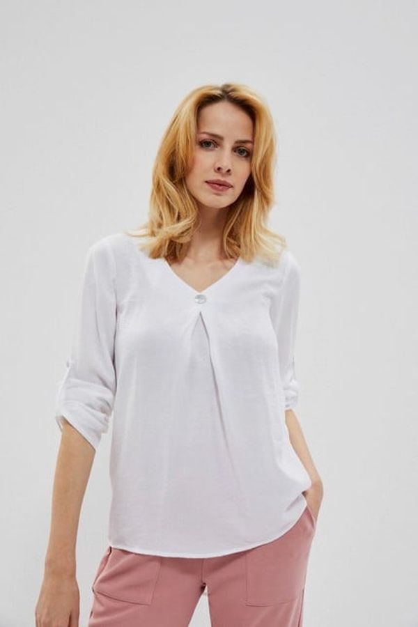 Moodo Plain viscose shirt