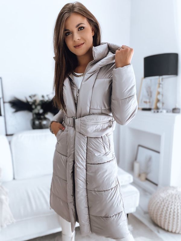 DStreet Płaszcz damski LINA beżowy Dstreet