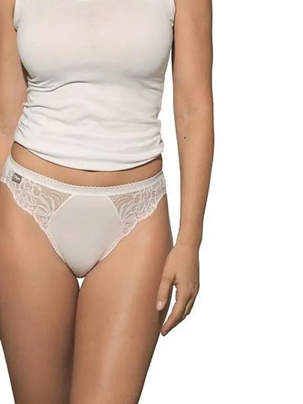 Playtex PLAYTEX COTTON FEMININE SLIP 2x - Women's panties - white