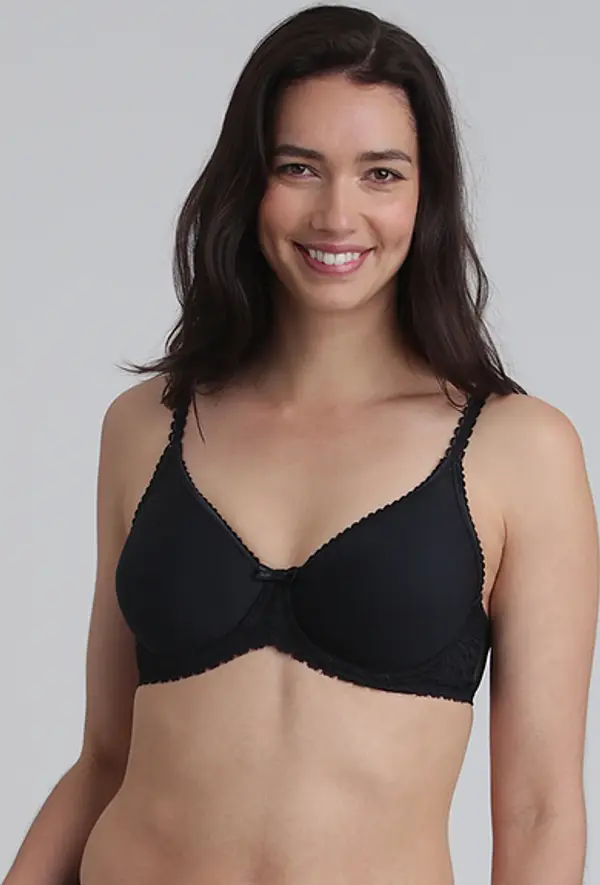 Playtex PLAYTEX UNDERWIRE PADDED BRA - Women's Underwire Bra - Black