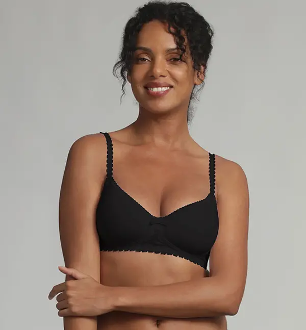 Playtex PLAYTEX WIREFREE PADDED BRA - Women's underwire bra - black