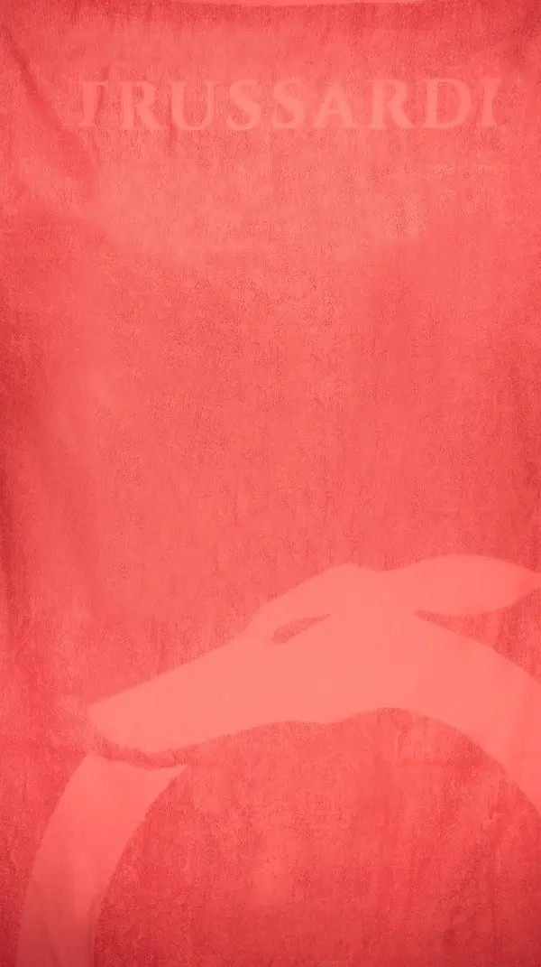 Trussardi Плажна кърпа TRUSSARDI JEANS червена