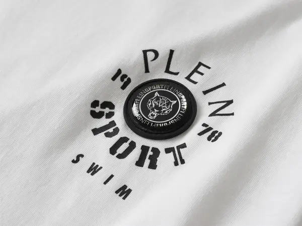 Plein Sport PLEIN SPORT - Бяла тениска