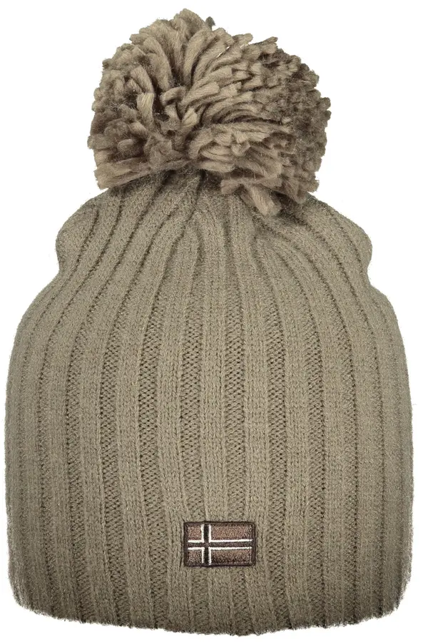 NORWAY 1963 Плетена шапка с помпон