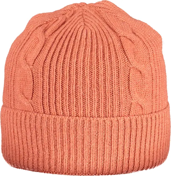 North Sails Плетена шапка в цвят сьомга