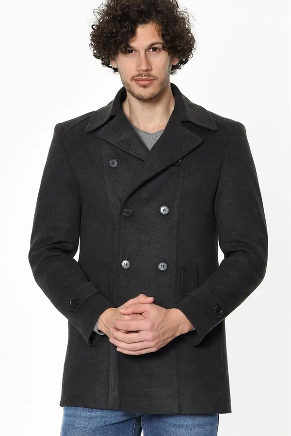 dewberry PLT8329 ПАЛТО ОТ РОСА-ПЛОСЪК АНТРАЦИТ