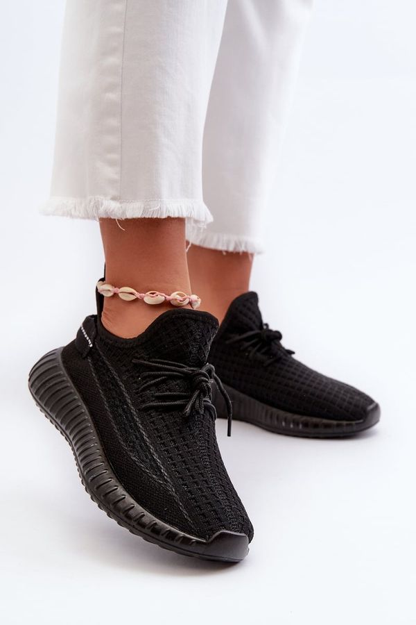 PM1 PM1 Дамски черни спортни обувки от плат Nelmarie