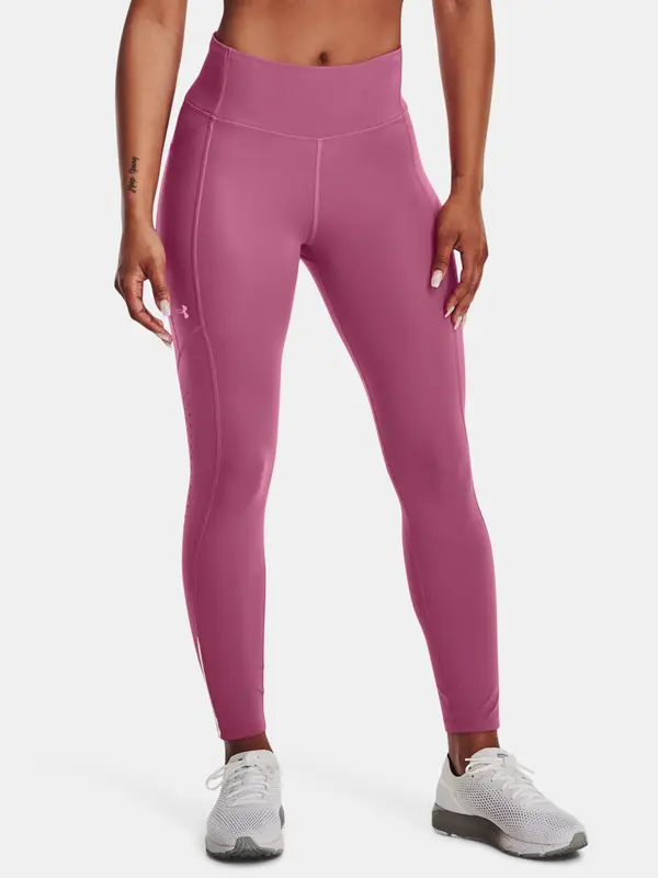 Under Armour Под броня гамаши UA лети бързо 3.0 глезена стегнат-PNK - жени