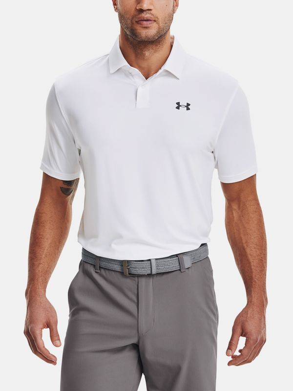Under Armour Под броня Тениска UA T2G Polo-WHT - мъже