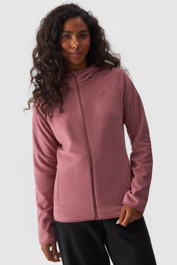 4F Полар С Капюшон Редовен Дамски 4F Лилав 4FWMM00TFL