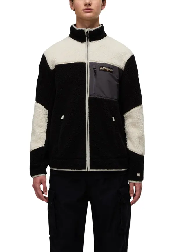 Napapijri Поларено блуза с дълъг ръкав Napapijri