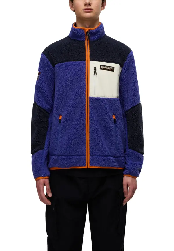 Napapijri Поларено суитшърт Napapijri с висока яка