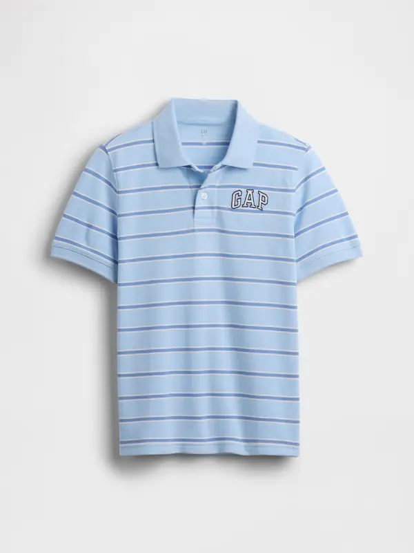 GAP Поло тениска GAP за момчета с лого