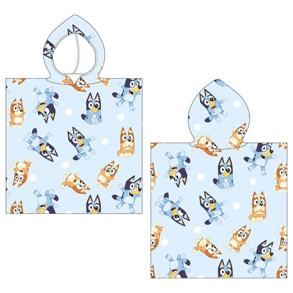 BLUEY PONCHO POLYESTER BLUEY