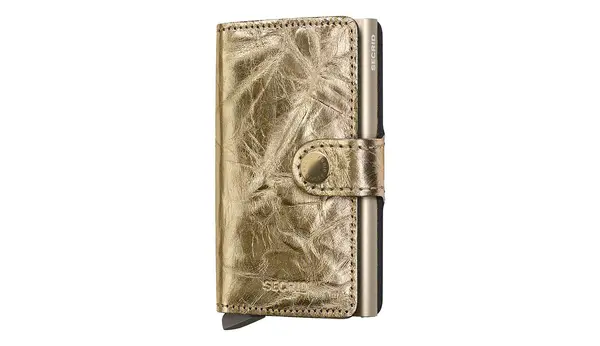 Secrid Портфейл Secrid Miniwallet Crunch Gold