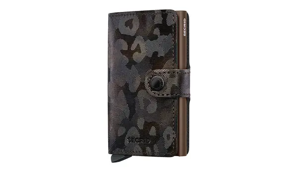 Secrid Портфейл Secrid Miniwallet Jungle Brown